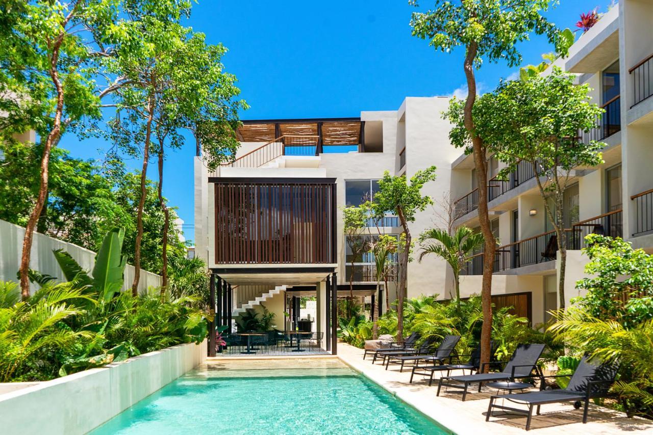 Private Pool And Roof Top For 3 In La Veleta Tulum Eksteriør bilde