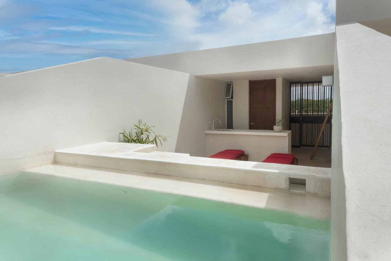 Private Pool And Roof Top For 3 In La Veleta Tulum Eksteriør bilde
